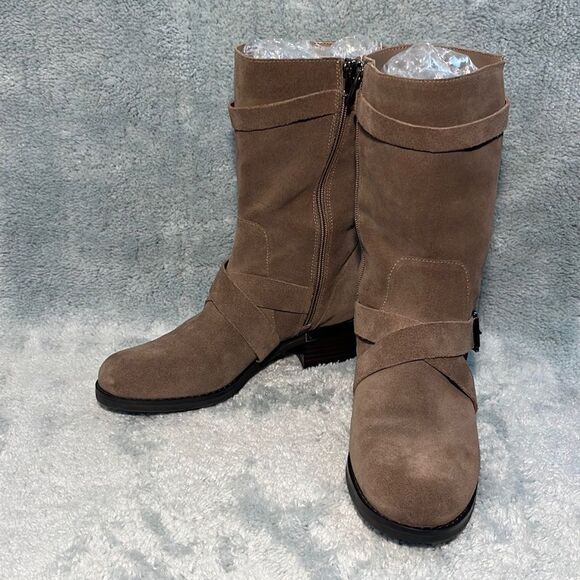 EUC Vince Camuto Walleya Moto Boots - Picture 1 of 13